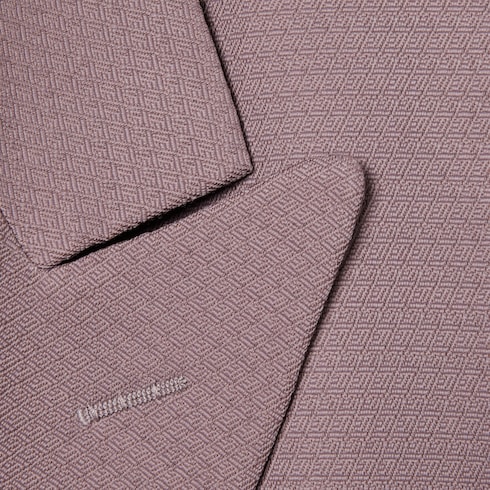 Chaqueta de doble botonadura de lana técnica