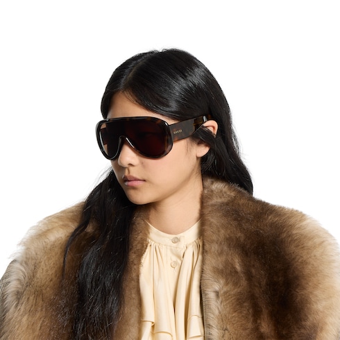 Rectangular frame sunglasses