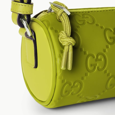 Gucci Edge系列迷你圆筒包