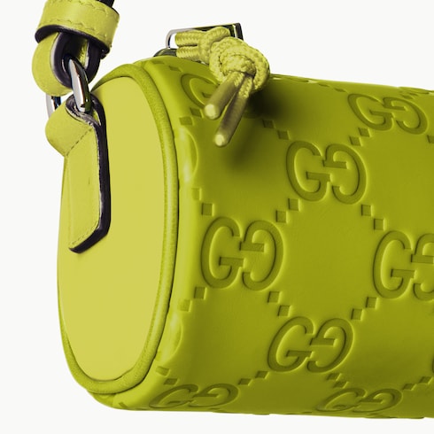 Gucci Edge系列迷你圆筒包