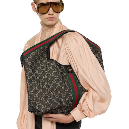 Gucci Giglio系列大号托特包