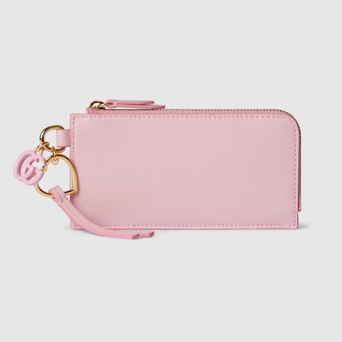 Tarjetero con dije de Doble G