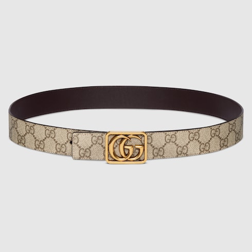 Ceinture réversible GG Marmont