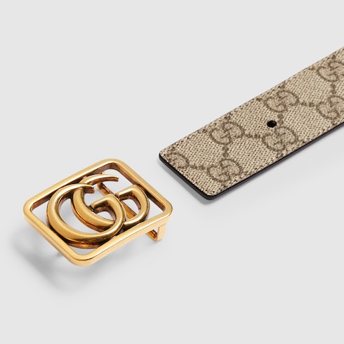 Cinturón GG Marmont reversible