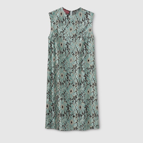 Kleid aus Blumen-Spitze