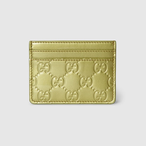 GG Emblem card case