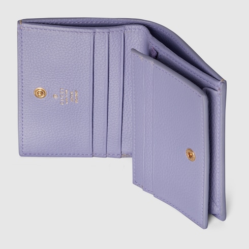 Bi-colour GG Marmont small wallet