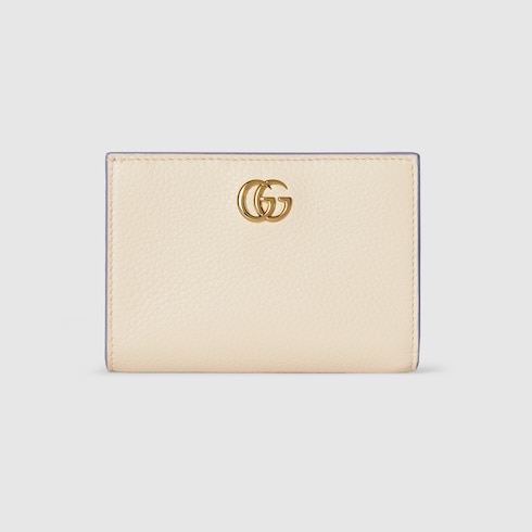 Bi-colour GG Marmont small wallet