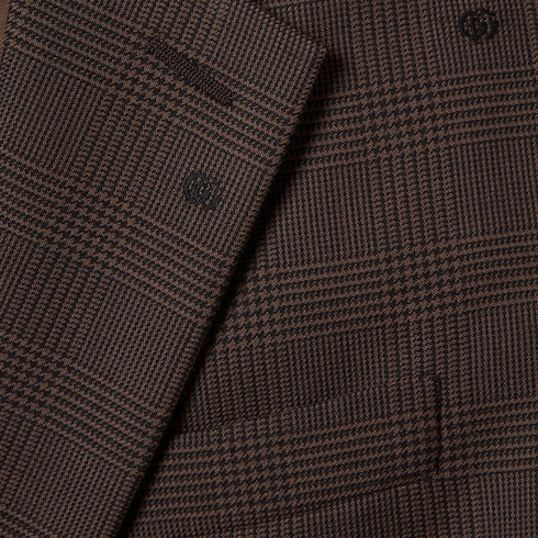 GG houndstooth wool jacquard jacket