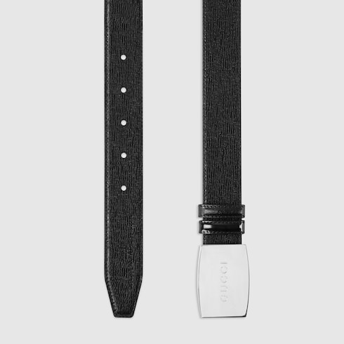 Ceinture réversible avec boucle plate