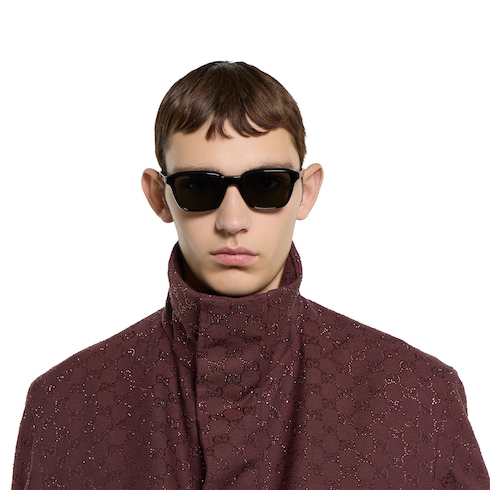 Square frame sunglasses