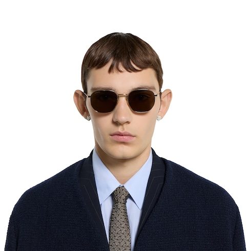 Gafas de sol con marco redondo
