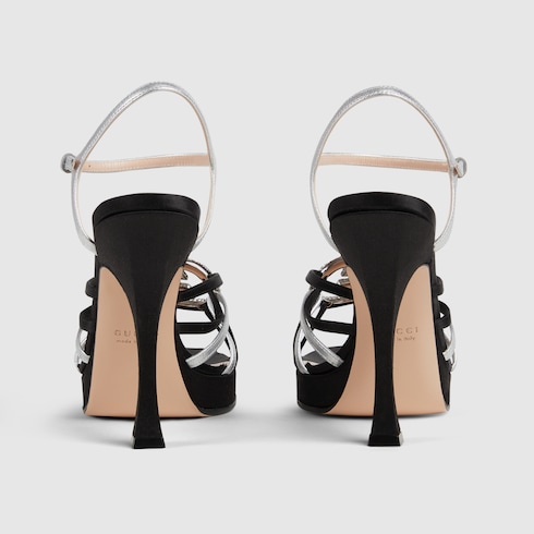 Décolleté donna con Incrocio GG con cristalli