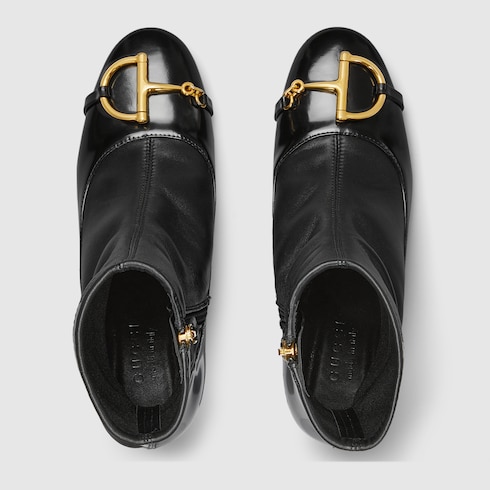 Bottines avec détail demi Mors pour femme