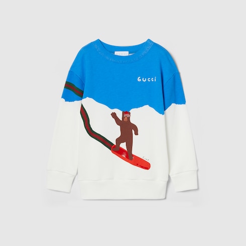 Sudadera infantil de algodón