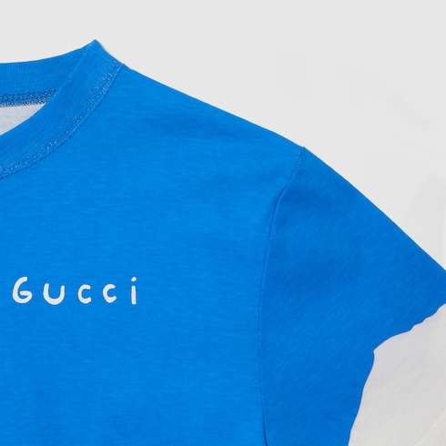 Kinder-T-Shirt aus Baumwolle mit Print