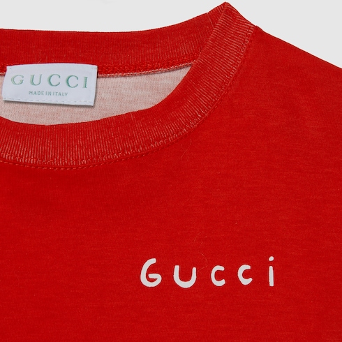 Kinder-T-Shirt aus Baumwolle mit Print