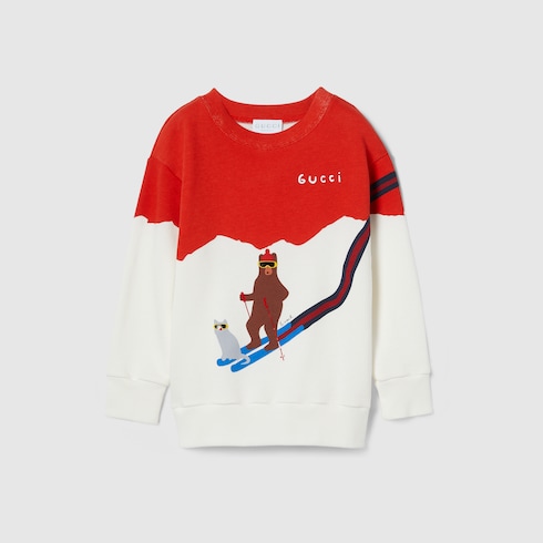 Sudadera infantil de algodón