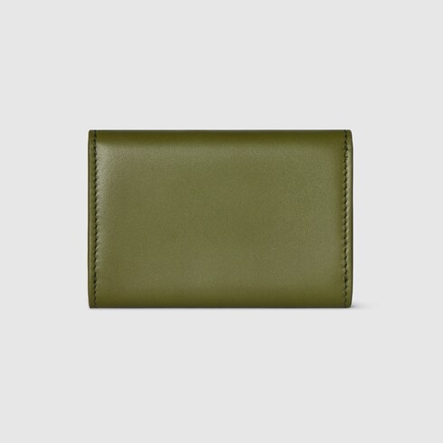 〔GGエンブレム〕日本限定 カードケース ベージュ インテリア