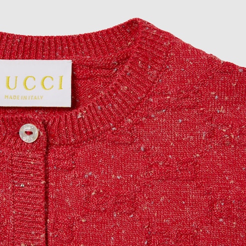 Cardigan pour bébé en coton GG