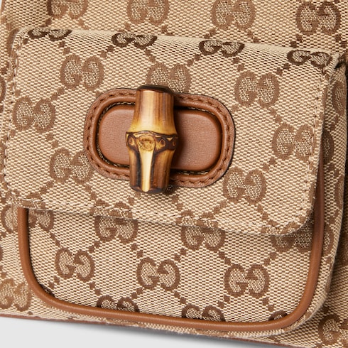 Bamboo small backpack