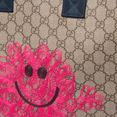 Children's GG tote bag with print