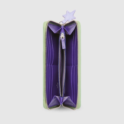 Yuko Higuchi bi-colour zip-around wallet