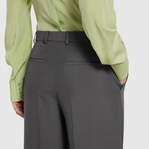 Technical panama trousers