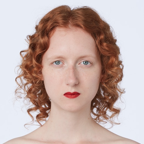 25* Goldie Red, Rouge à Lèvres Mat Lipstick