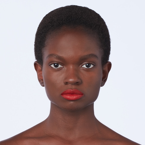 25* Goldie Red, Rouge à Lèvres Mat Lipstick