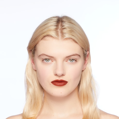 308 Lucy Dark Orange, rossetto Rouge à Lèvres Mat