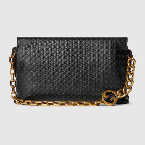 Große Schultertasche mit Kette