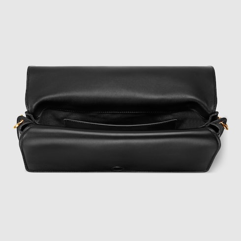 Large shoulder bag with chain