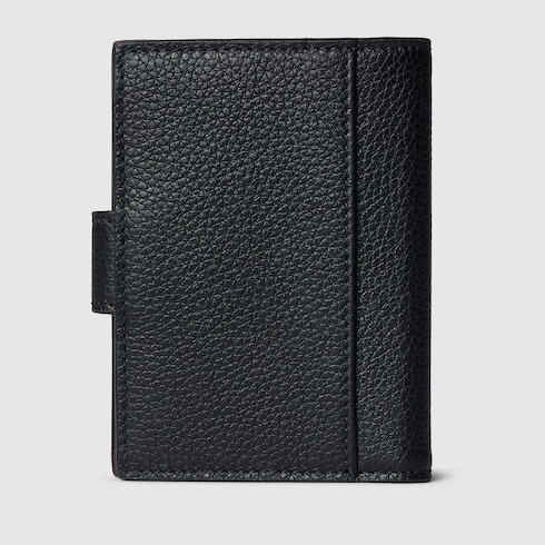 Bi-colour GG Marmont card case