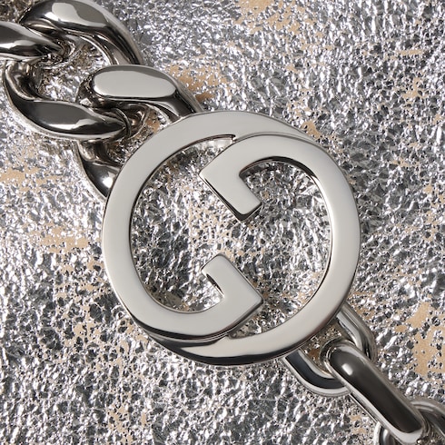 チェーン付き ラージ ショルダーバッグ