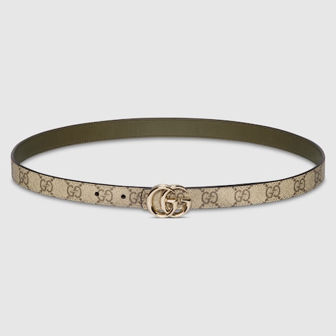Reversible GG Marmont thin belt