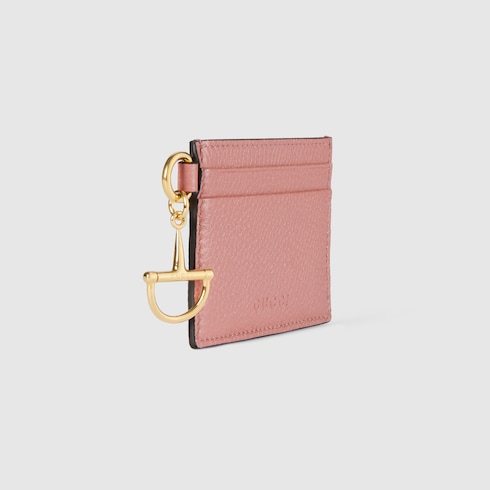 Tarjetero con medio Horsebit Gucci