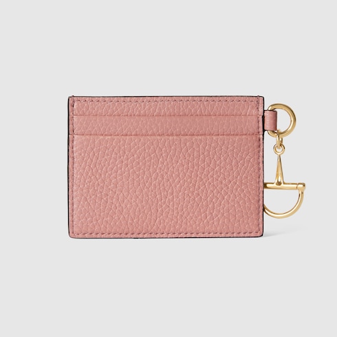 Tarjetero con medio Horsebit Gucci