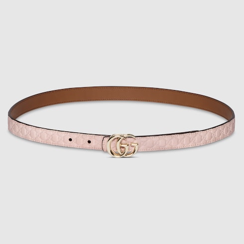Reversible GG Marmont thin belt