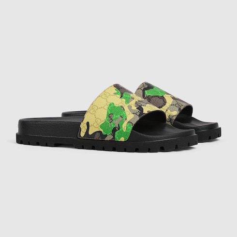 Men's lug-sole slide sandal