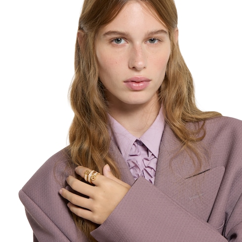 Anello Gucci Blondie con cristalli