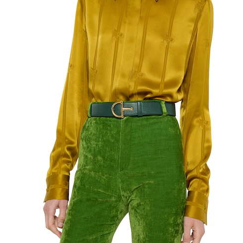 配半马衔扣造型腰带扣腰带