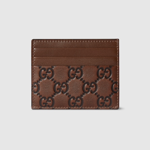 GG Emblem card case