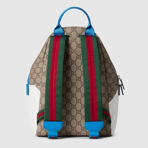 Children's printed GG backpack