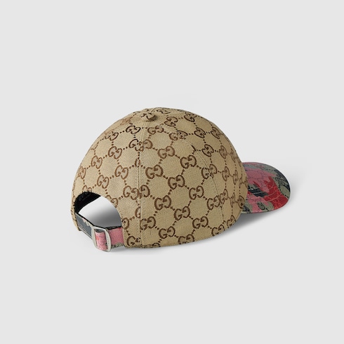 GG canvas baseball hat
