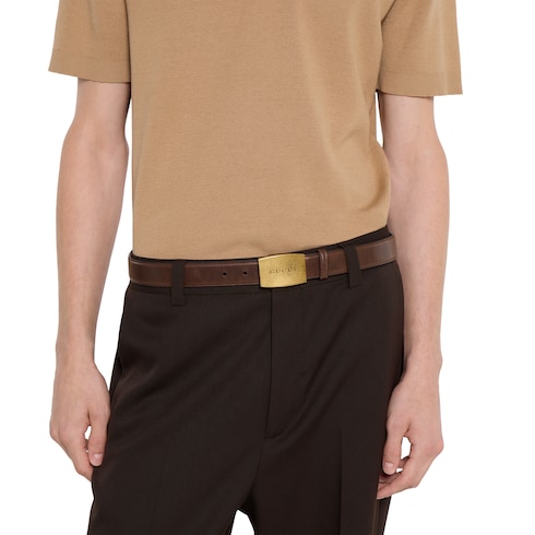 Wendbarer Gürtel mit Koppelschnalle