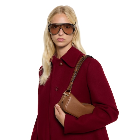 〔グッチ ハーフ ホースビット〕ミニバッグ