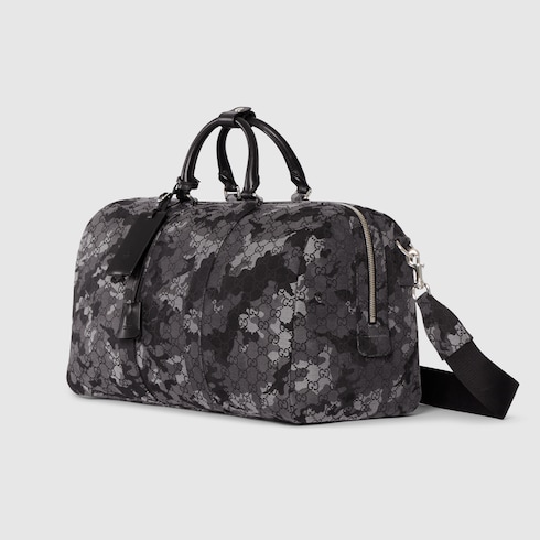 GG canvas large duffle bag