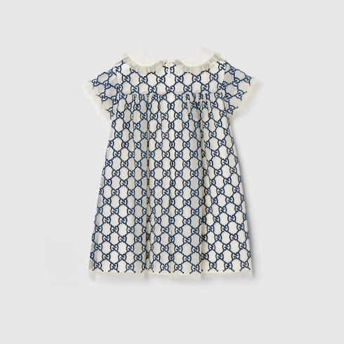 Robe en nylon GG pour bébé