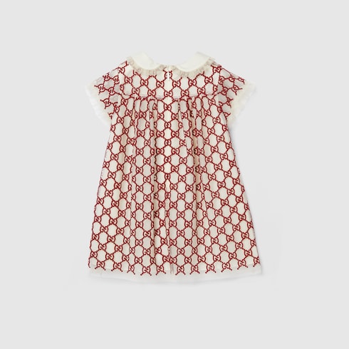 Vestido de nylon con GG para bebé